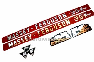 Decalset Massey Ferguson 35X