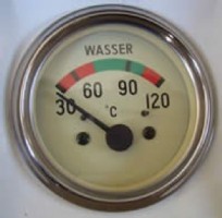 Electrical temperature gauge 60mm
