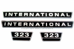 Decal set International 323