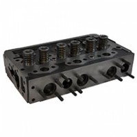 Cylinder head with valves