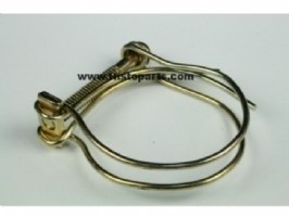 Original style wire hose clip, 28 - 48 mm.