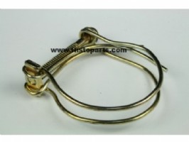 Original style wire hose clip, 30 - 45 mm.