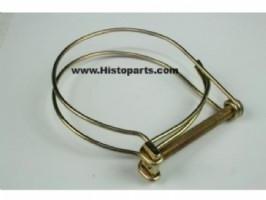 Original style wire hose clip, 60 - 80 mm.