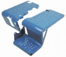 Foot plate set, pair. Ford 5000 without cab