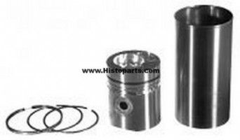 Piston ring and liner kit. International 1206 Diesel