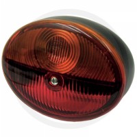 Hella tail light with licence plate light