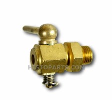Block drain tap, Brass