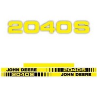 John Deere 2040 S Motorkap Stikkerset