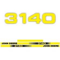 John Deere 3140 Motorkap Stikkerset