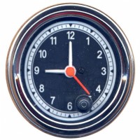Clock, 12/24V fits dashboard