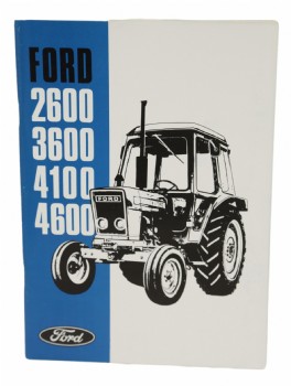 Ford 2600 3600 4100 4600 met cabine Instructieboek