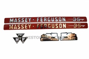 Decalset Massey Ferguson 35