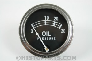 Universal oil pressure gauge 0-30 lb