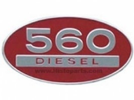 Farmall 560 Diesel embleem