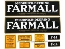 Decalset Farmall F14