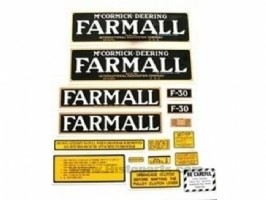 Decalset Farmall F30