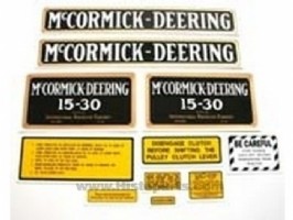 Decalset Mc.Cormick Deering 15-30