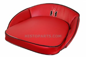 Seat cushion with IH logo for orginal Mc. Cormick seat