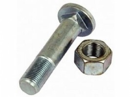 Rim to disc bolt and nut,