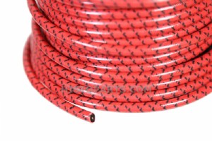 Sparkplug cable, cotton woven