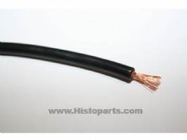 Spark plug cable with copper core