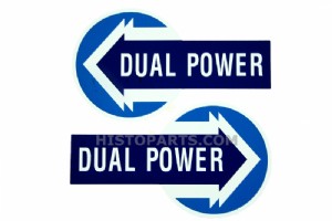 Dual Power decal set