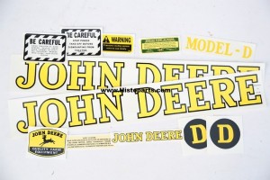 Stikkerset John Deere D (1939-53)