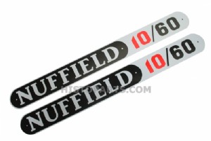 decals nuffield 10/60 tractor badges 