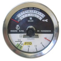 Tachometer with knob IHC Farmall