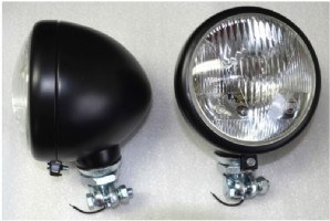 Headlight SET with 24mm tube mounting