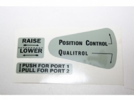 Dexta position control sticker set