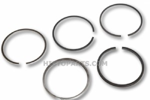 Piston ring set, plain type