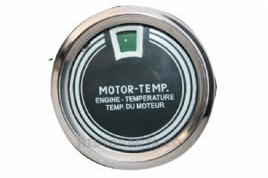 Temperatuurmeter voor luchtgekoeld. 60mm inbouw