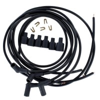 Universal spark plug cable set, 4 cyl. engines