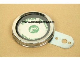 Tax disc holder for British tractors