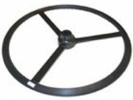 Steering wheel John Deere A, B & G, Flat spokes