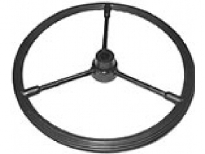 Steering wheel John Deere B, round spokes - Histoparts