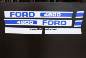 Ford 4600 Motorkap stikkerset