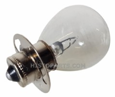 Bulb with ring, USA fitting. 6Volt. single contact