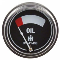 Oil pressure gauge, srew in type. Farmall Cub