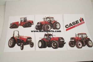 Case IH tractor. 6 delige stikkerset