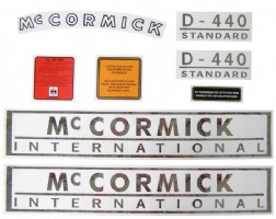 MC Cormick OIL-FILTER Aufkleber Logo für  D 439  D439 . 