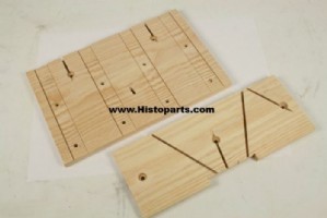 Trilbobine box. houten paneeltjes