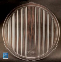 Fluted headlight glass, A-Ford