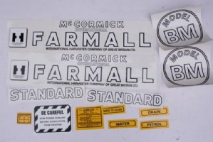 Decal set Farmall BM