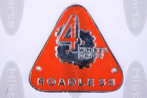 Fordson roadless emblem