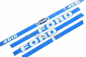 Ford 4610 Motorkap stikkerset