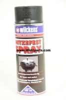 Heat resistant black spray