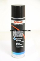 Electronic component cleaner. Spray can