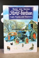 Groot metalen werkplaatsbord: Ford & Fordson